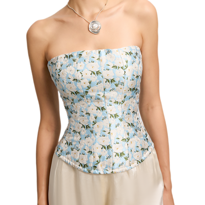 Jacquard Straight Neckline / S (C/D Cup, Waist 60-65)