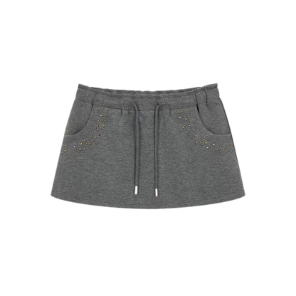 Air-Layer Hooded Skirt Set