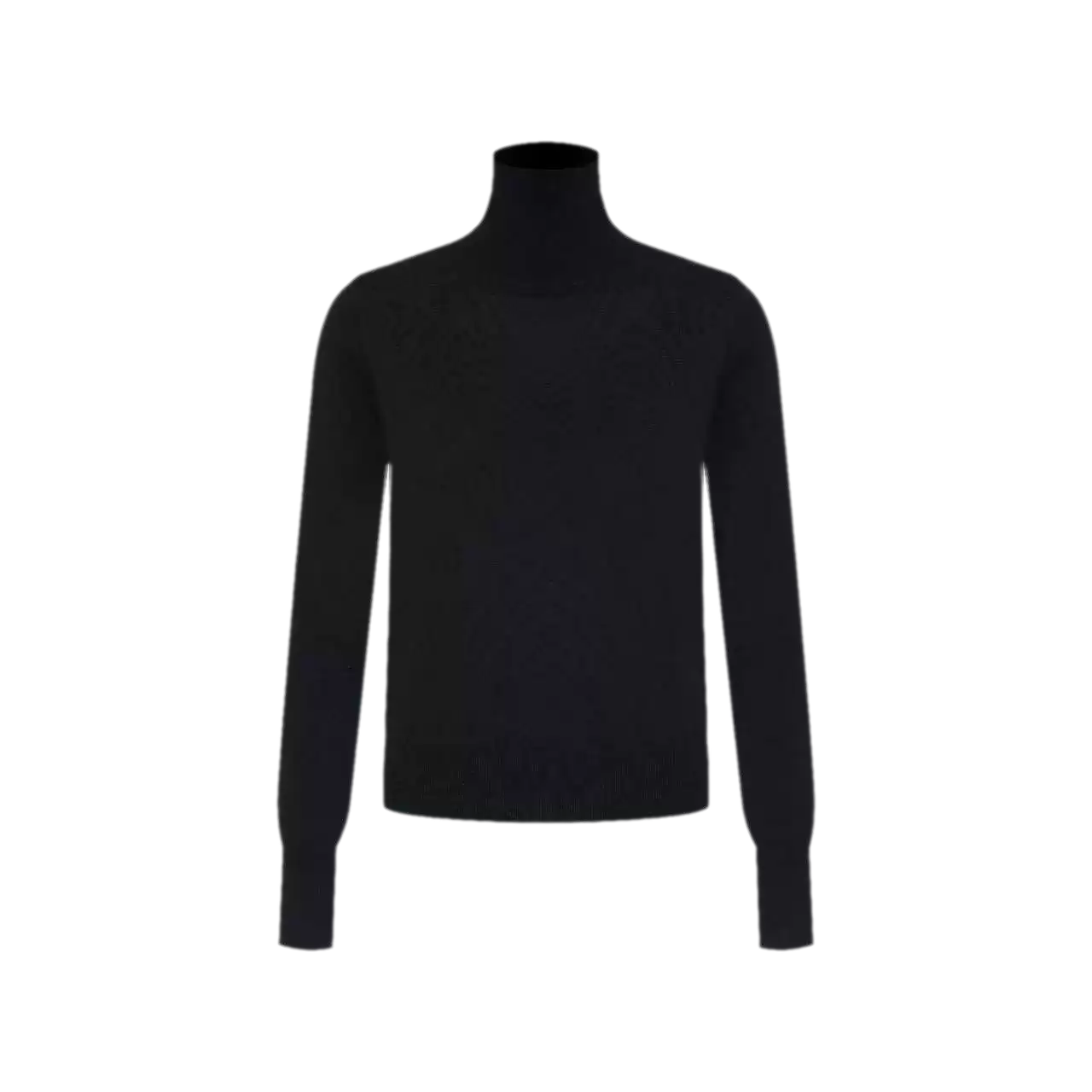 Ribbed Slim-Fit Turtleneck Knit