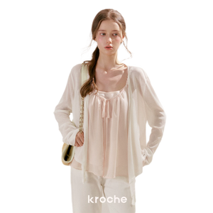 Cream Smoothie Cardigan / S