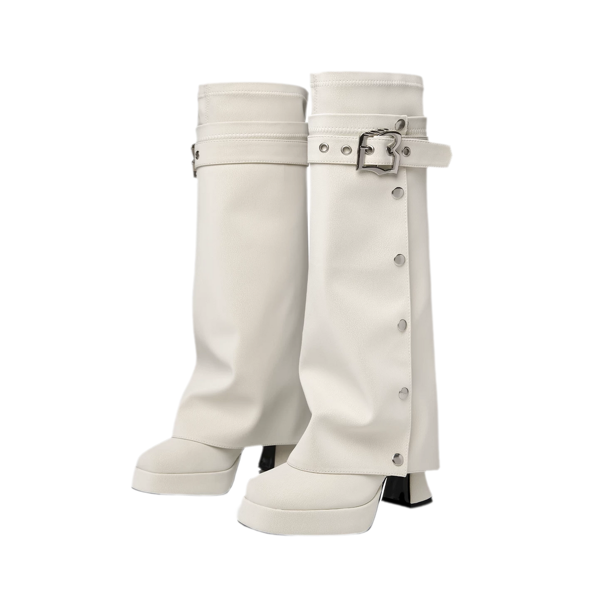Lychee Textured Chunky Boots