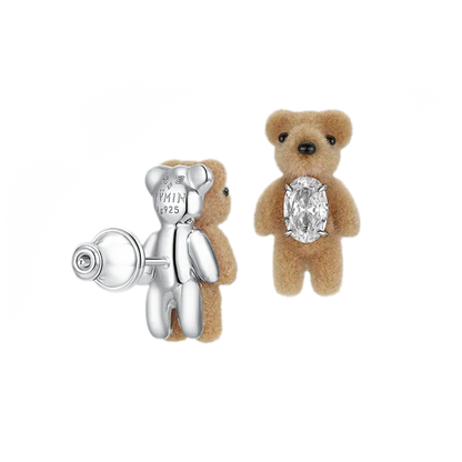 Mini Teddy Bear Earrings