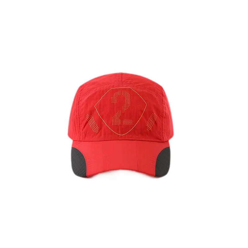 Screen-Printed Contrast Brim Cap