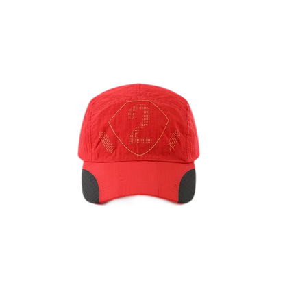 Screen-Printed Contrast Brim Cap