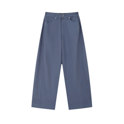 Vintage-Hose mit geschwungenem weitem Bein