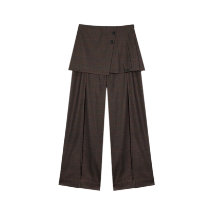 Abnehmbare Lagen-Hose mit weitem Bein