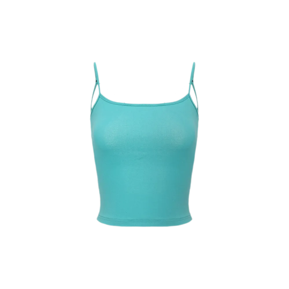 Cross Back Ribbed Cami