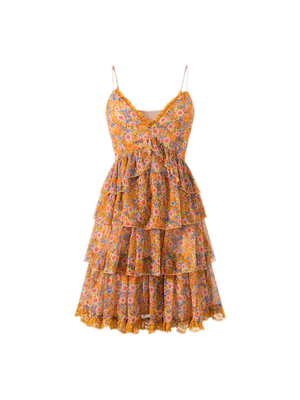 Flower Cami Dress (Pre-order) / S