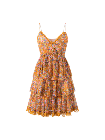 Flower Cami Dress (Pre-order) / S