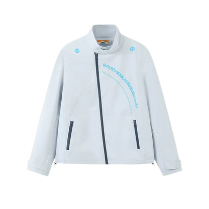 Teflon Stand-Collar Windbreaker Jacket