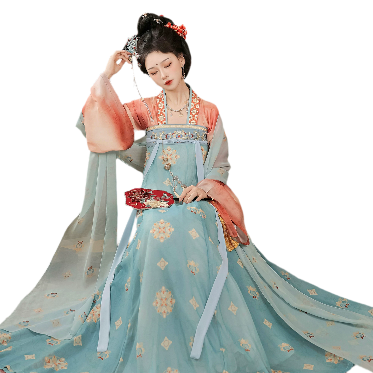 芳华国色 Tang-Style Qixiong Set