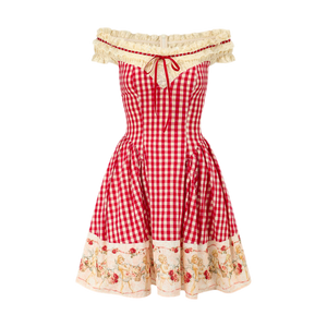 Red Plaid / XS