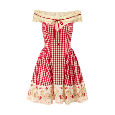 Red Plaid / XS