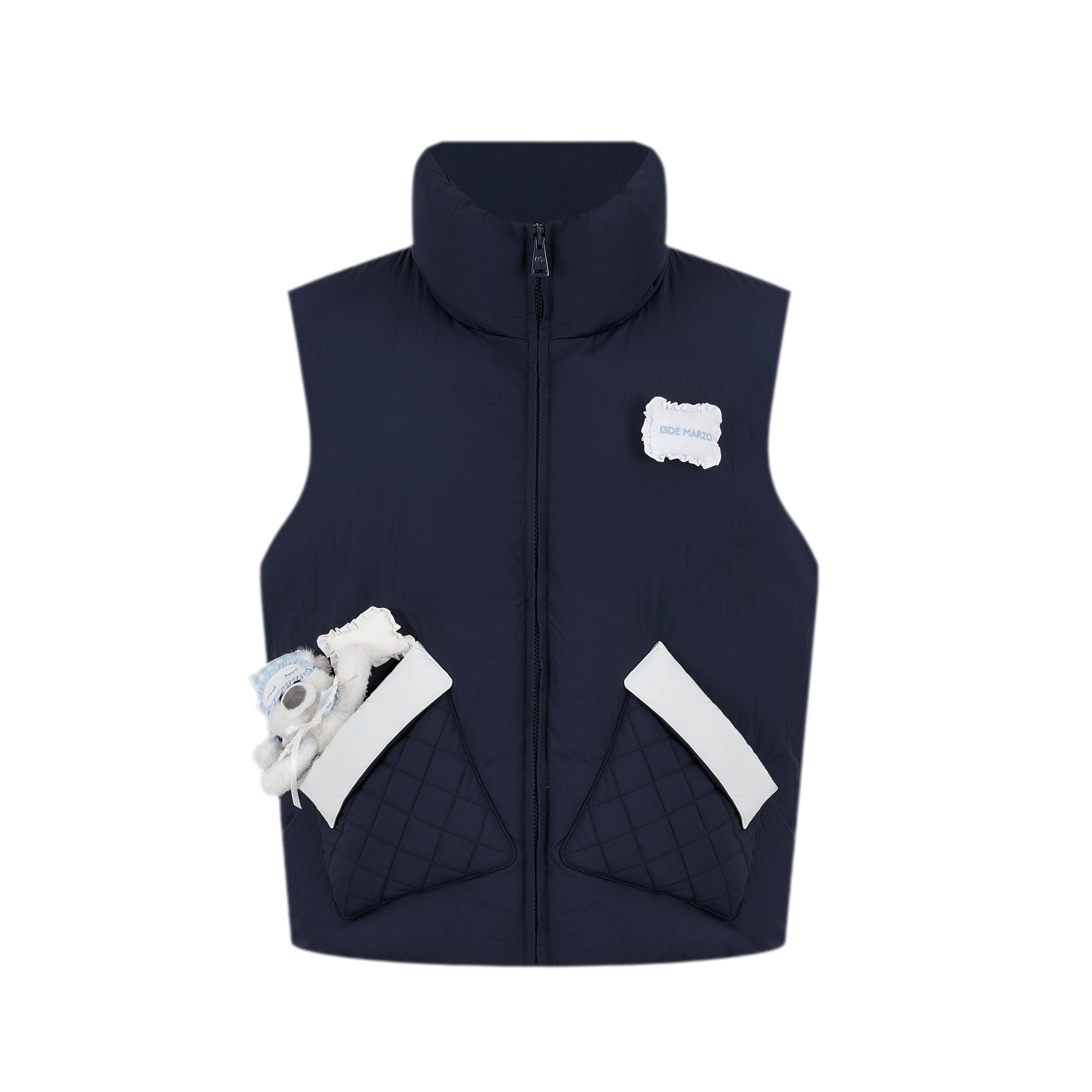 Quilted Bear Down Vest