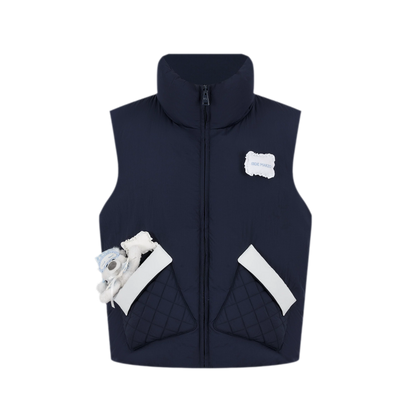 Quilted Bear Down Vest