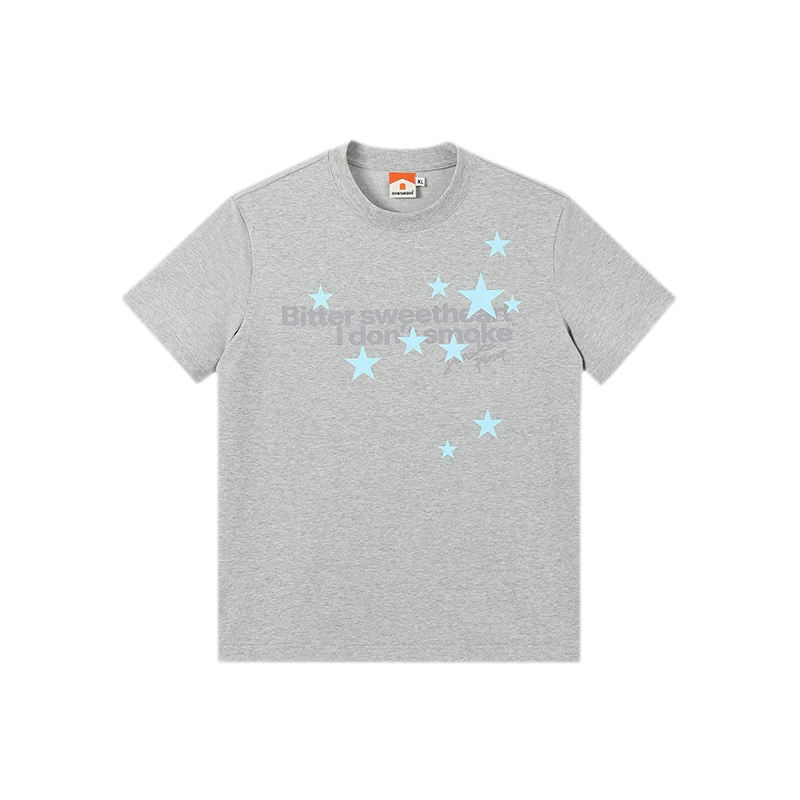Star Print Short Sleeve T-Shirt