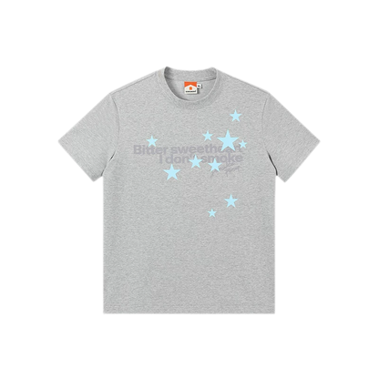 Star Print Short Sleeve T-Shirt