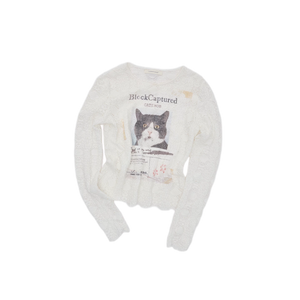 黑白 Wanted（上衣）（預購） / S