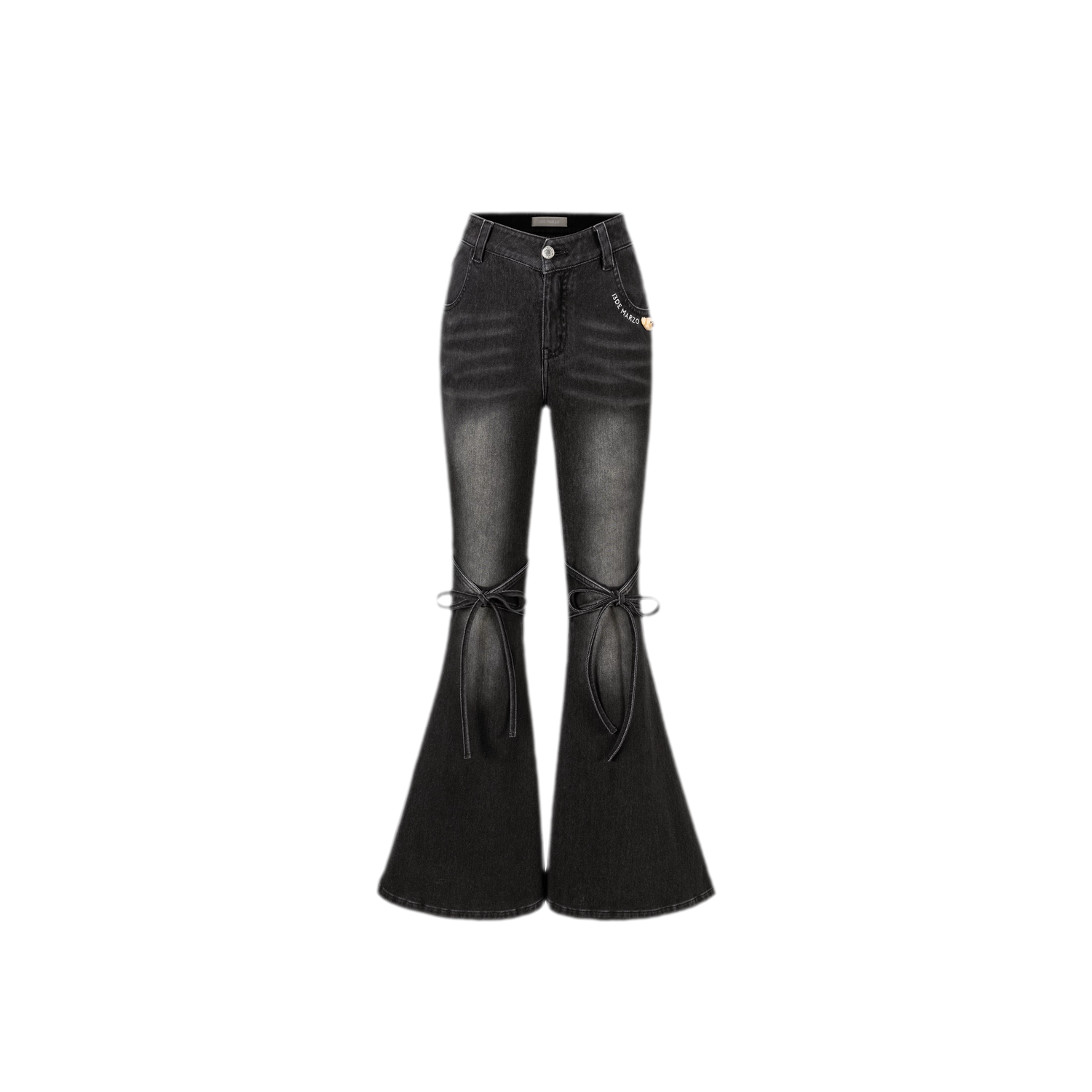 Mermaid Flare Denim Pants