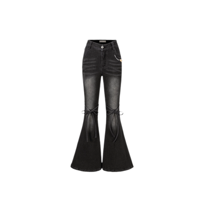 Mermaid Flare Denim Pants