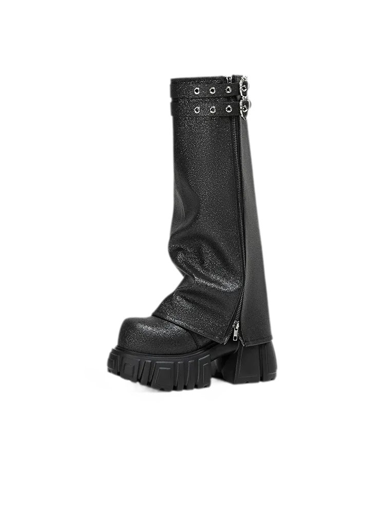 Platform Ankle Boots