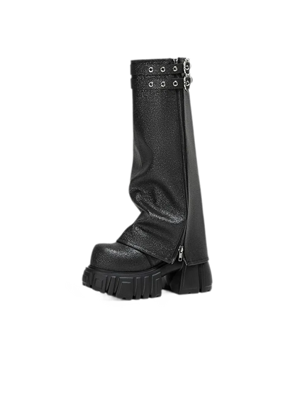 Platform Ankle Boots