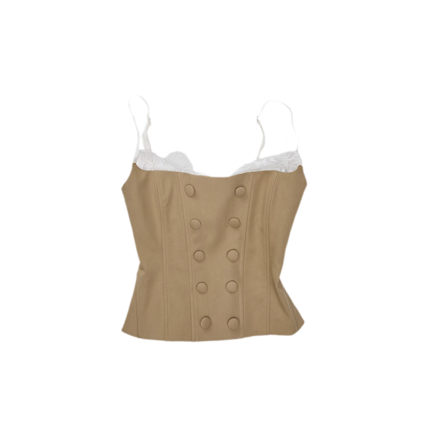 Fishbone Lace Corset Top