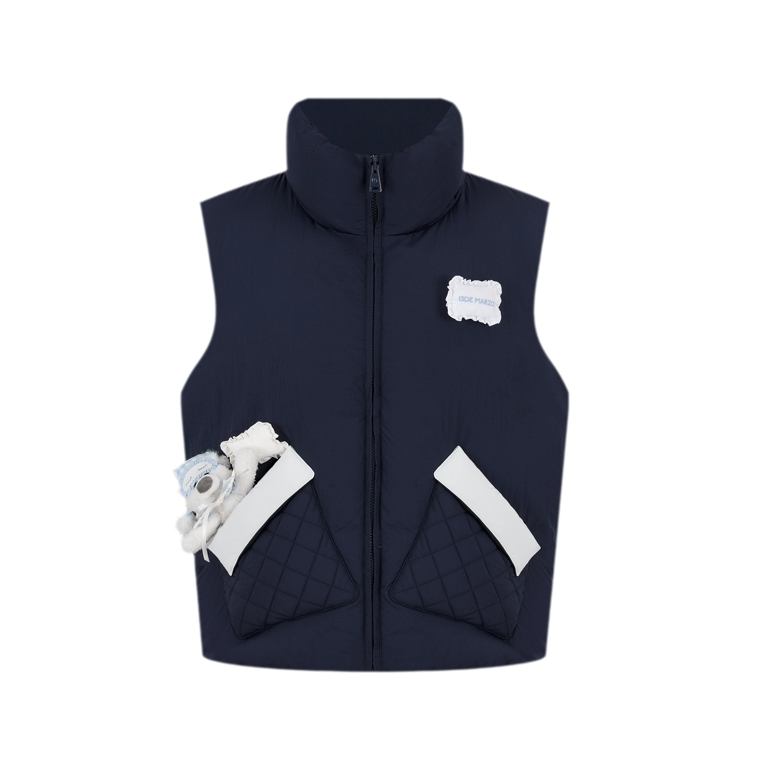 Quilted Bear Down Vest