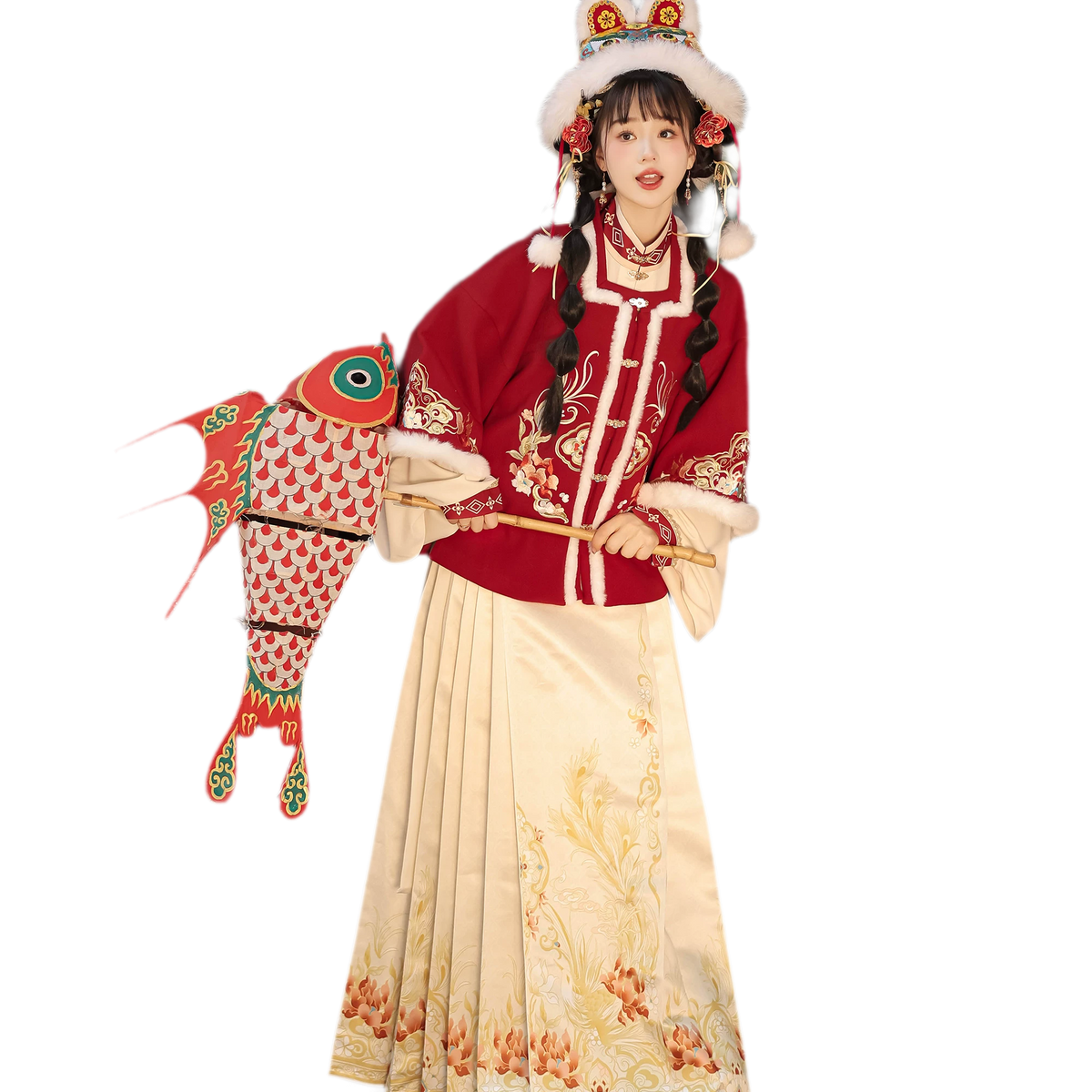 岁岁年年 Phoenix Brocade Mamian Set
