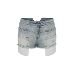Blue Denim Shorts / S