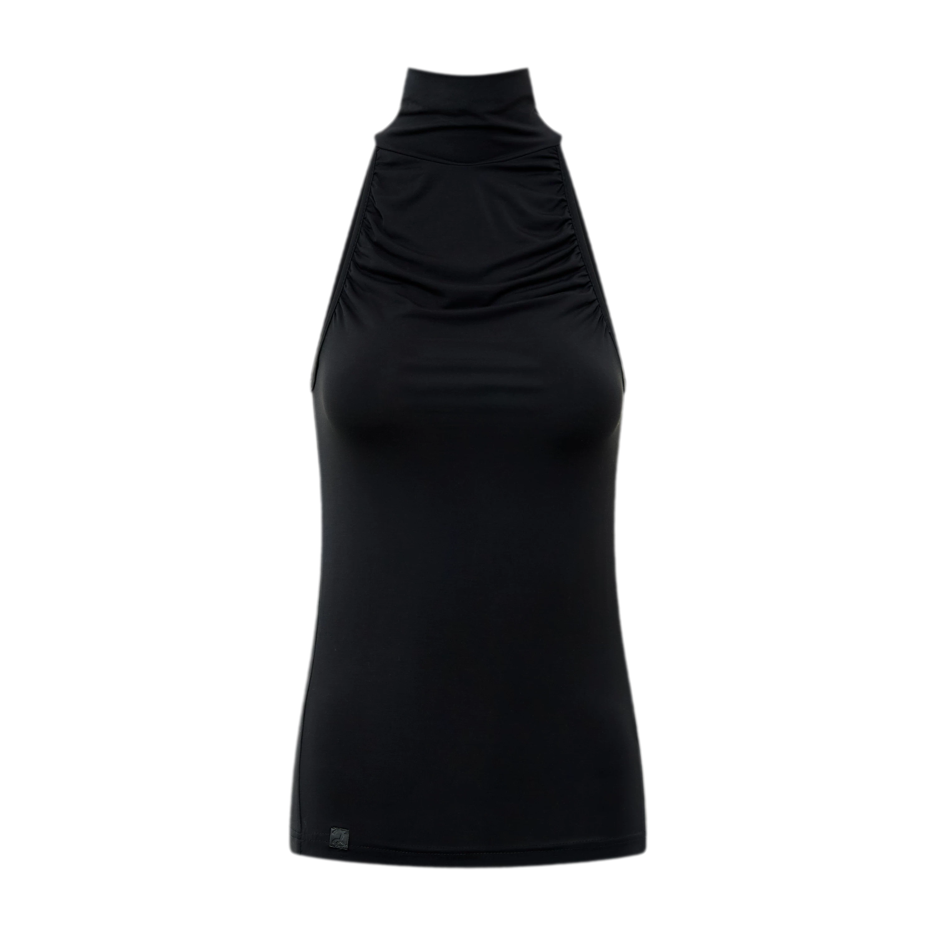 Modal Halter High Neck Tank