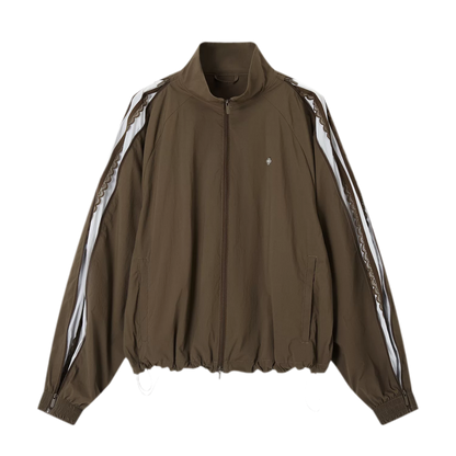 Structured Zipper Collar Jacket