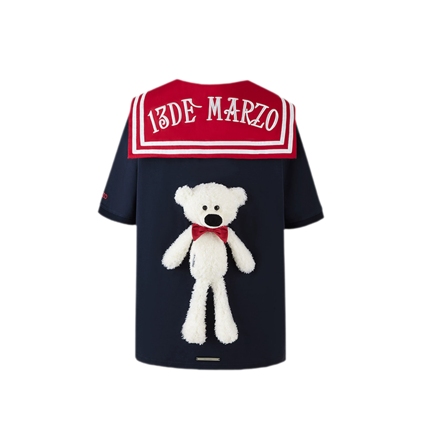 Sailor Collar Teddy Top