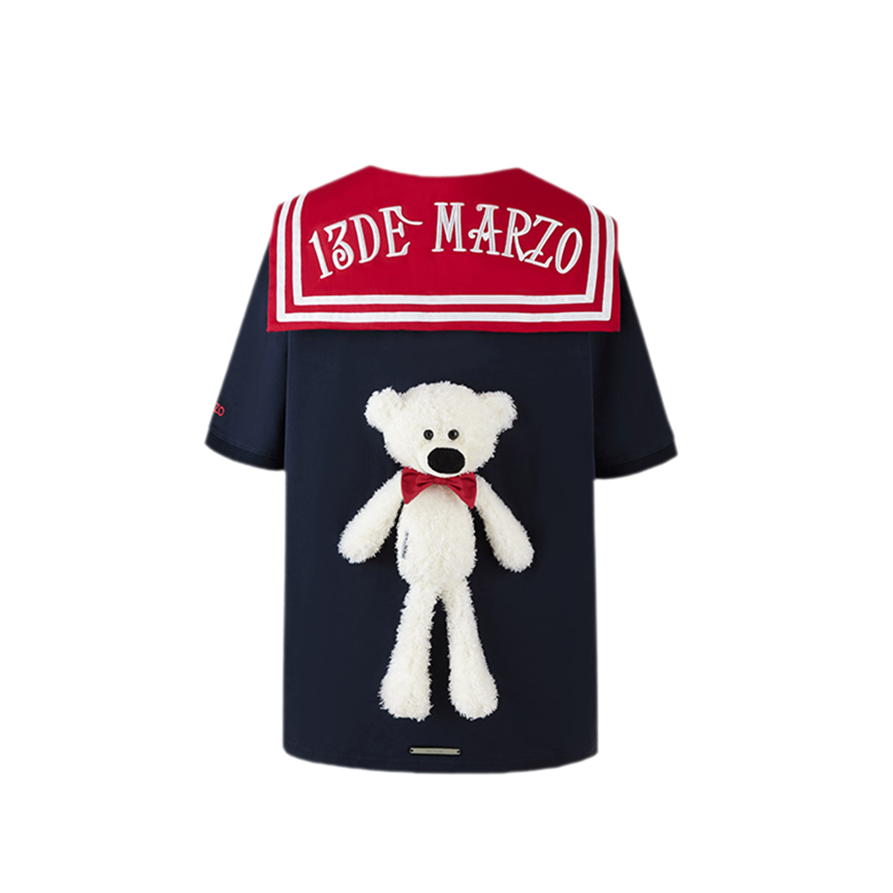 Sailor Collar Teddy Top