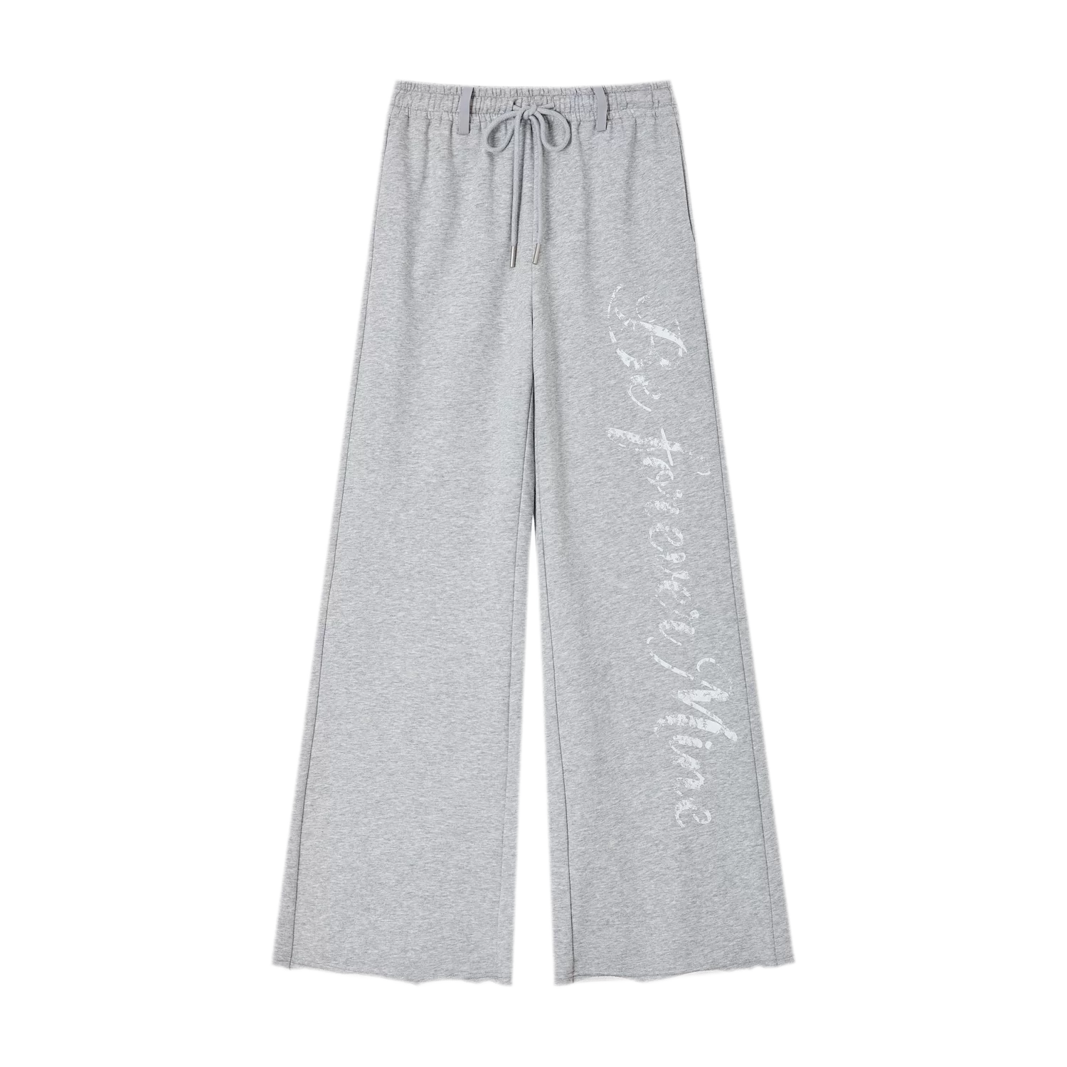 Wide-Leg Graphic Pants
