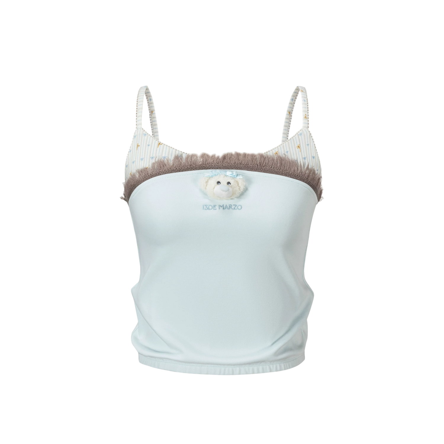 Two-Layer Tassel Camisole Vest