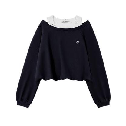 Polka Dot Asymmetrical Layered Set