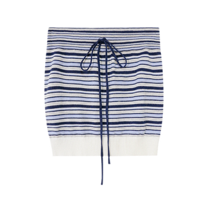 Blue Stripe Bandeau / S