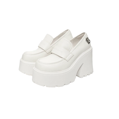 Chunky Platform Slip-On Loafers