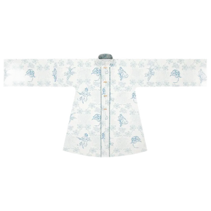 Stand-Collar Front-Opening Shirt / XS
