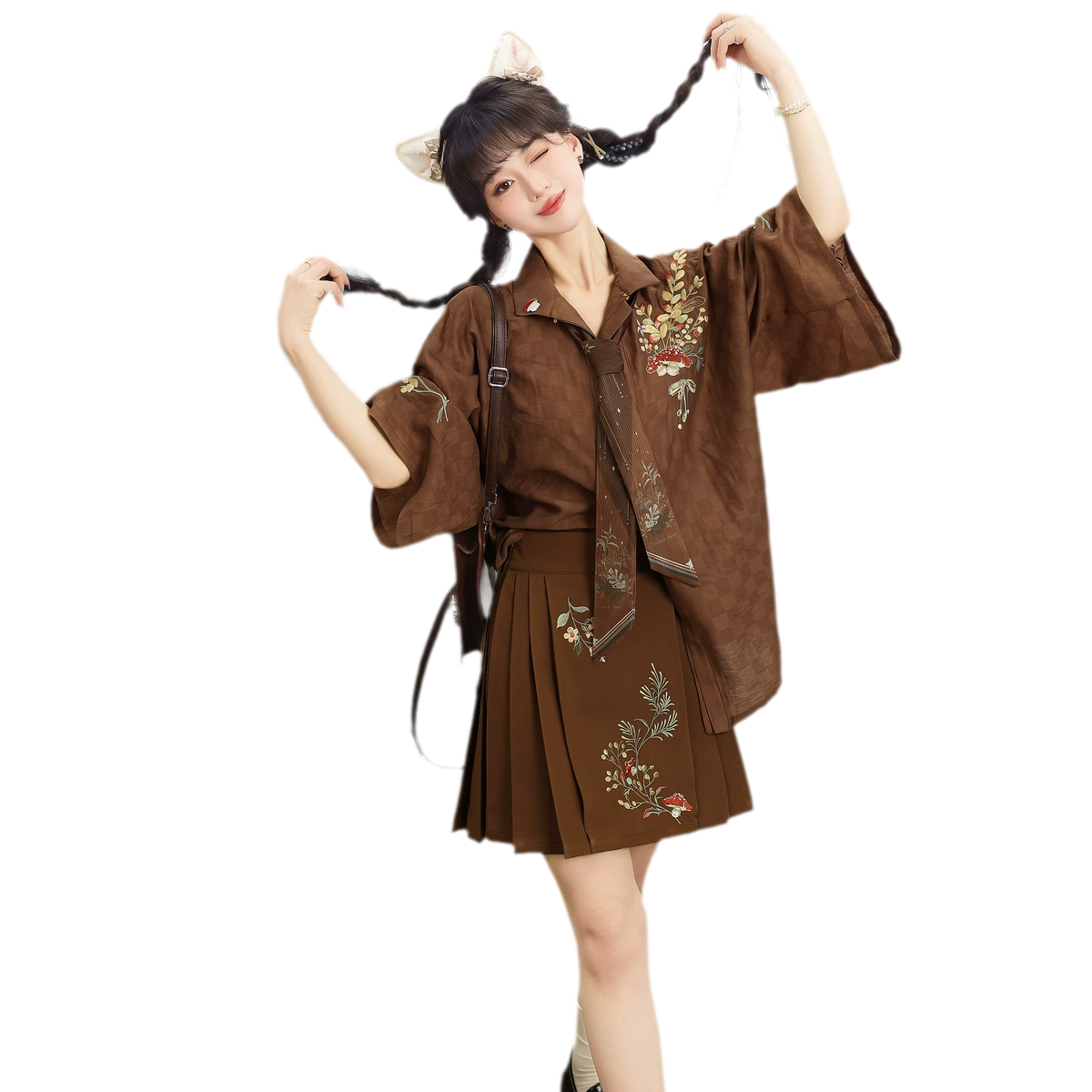 好事多蘑 Mushroom Button Hanfu Set