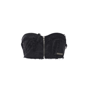Black Tube Bandeau / Small
