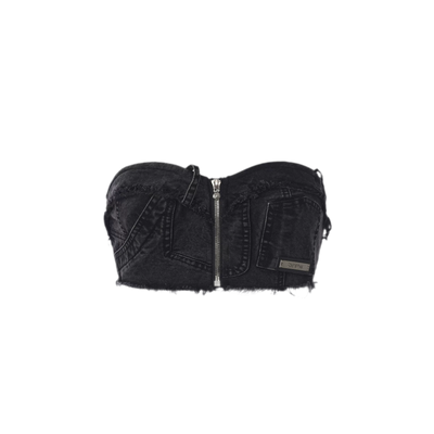 Black Tube Bandeau / Small