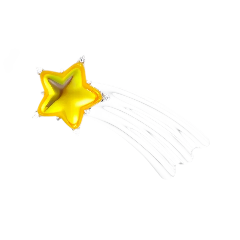 Crystal Star Hair Clip