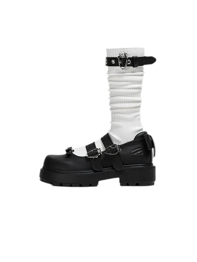 Black (Shoes + Socks) / 35