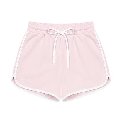 Embroidered Piping Shorts