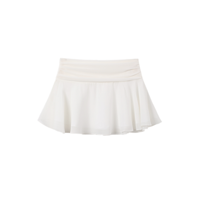 Faux Silk Top Skirt