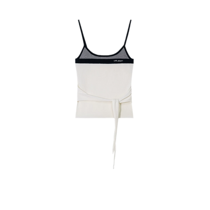 Lyocell Contrast Tie Cami