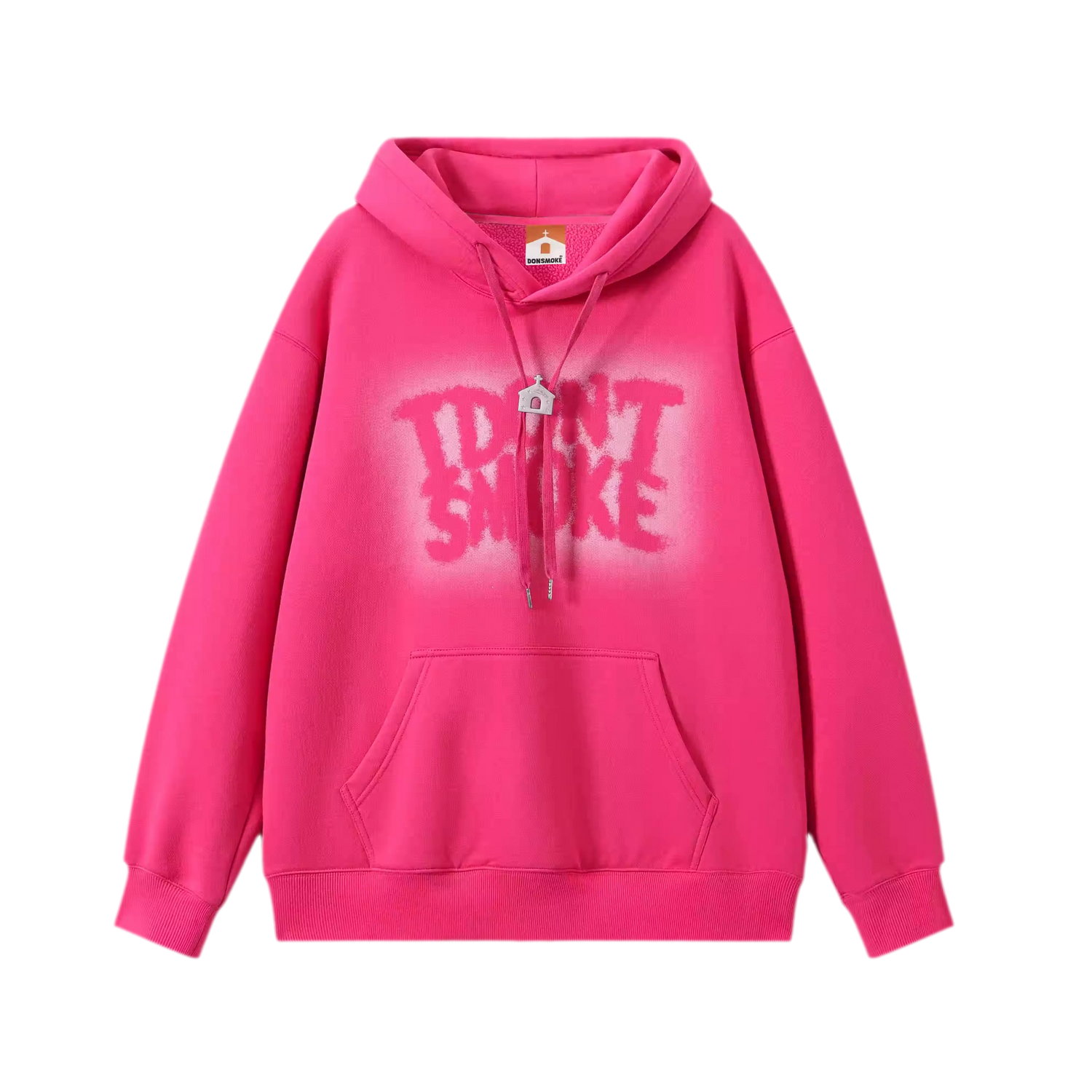 American Style Shadow Print Hoodie