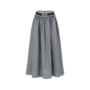 Navy Plaid (Skirt) / XS